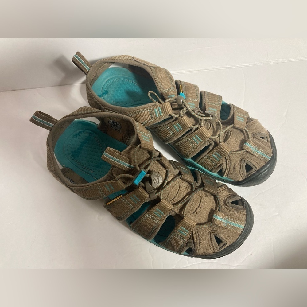 Keen leather sandals Anatomic footbed anti odor US 6 - Picture 2 of 6